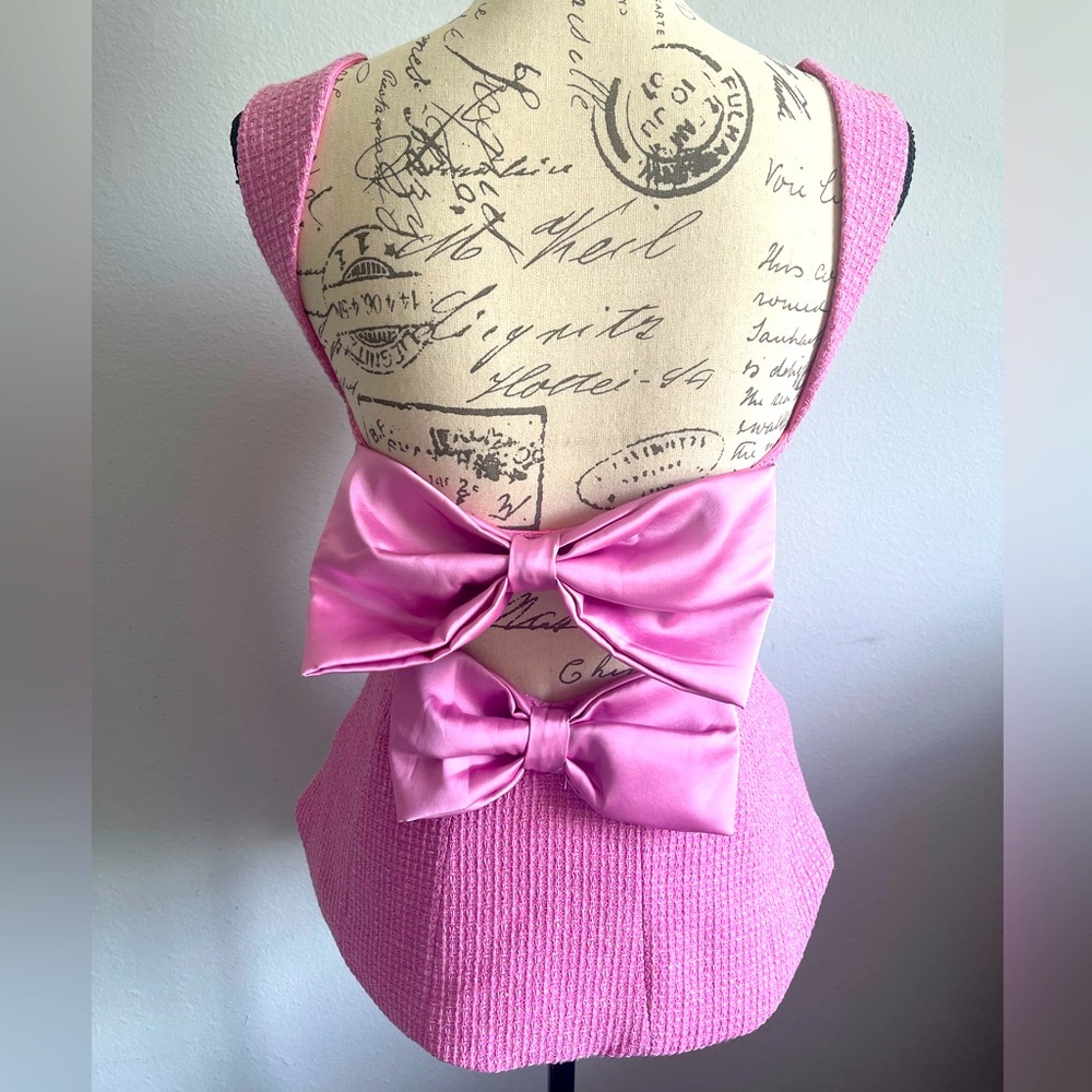 NANA Jacqueline pink teeed MATCHING SET TOP & shorts